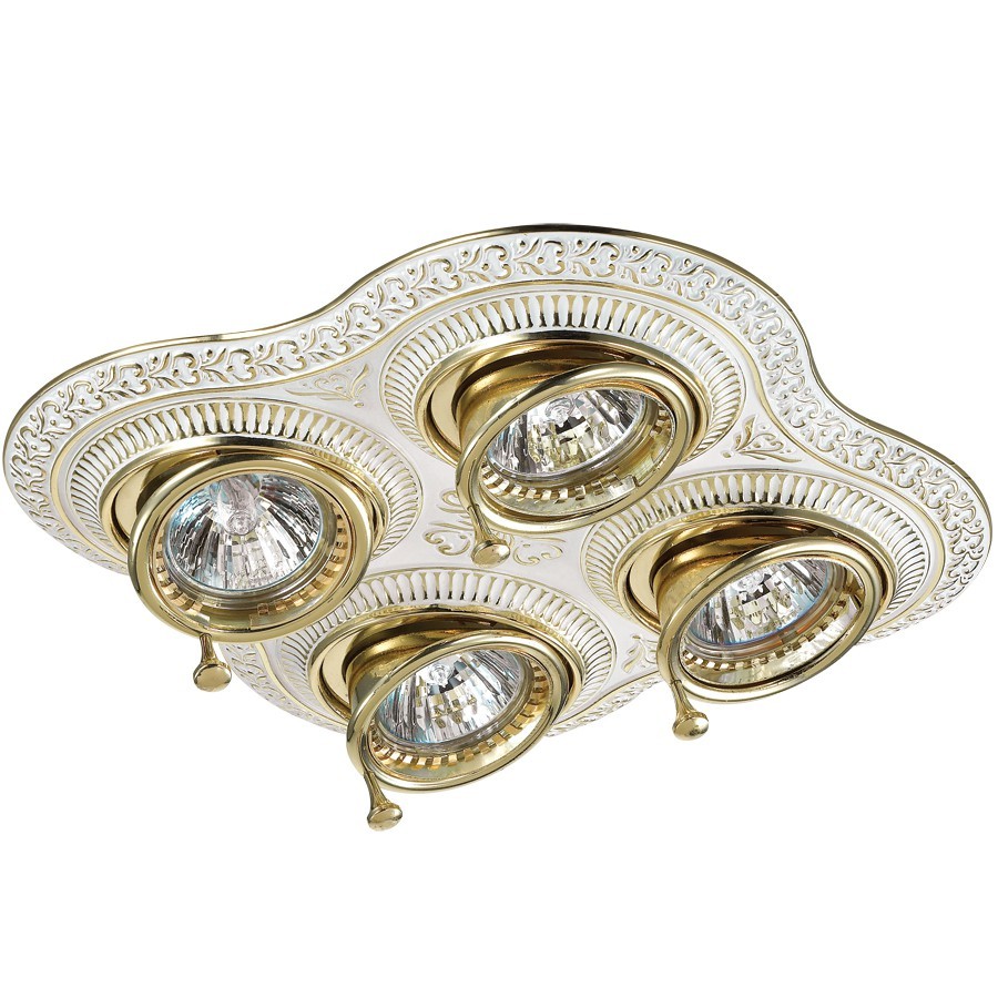 Встраиваемый светильник с узорами Vintage 370179 Novotech