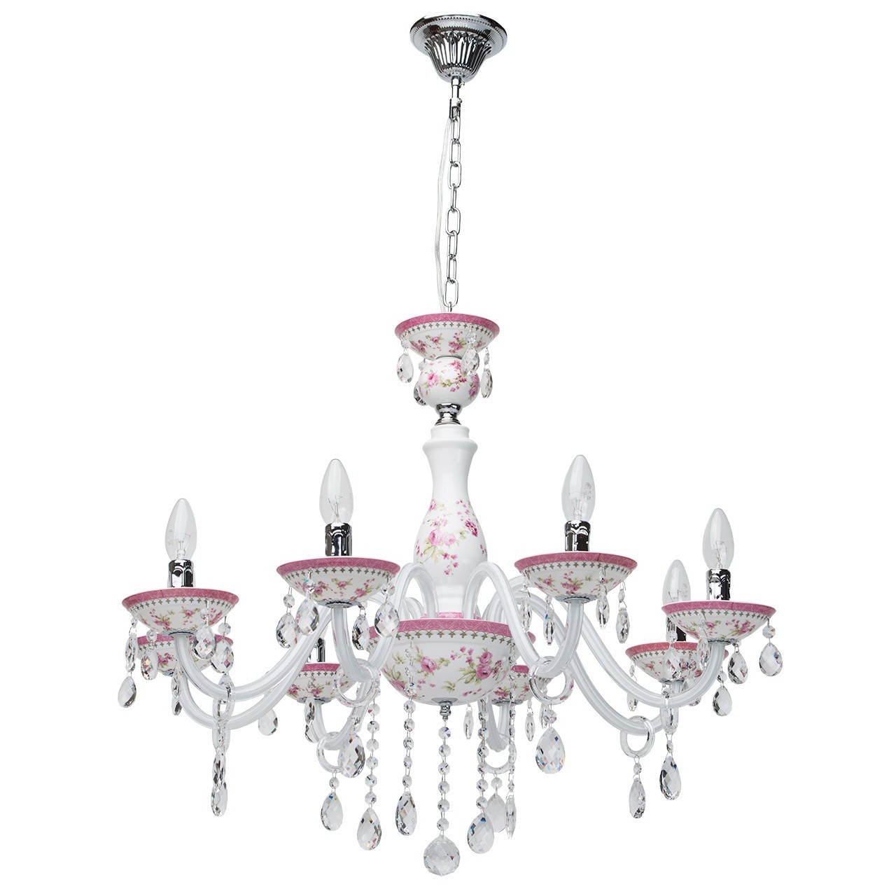 Хрустальная люстра MW Light Нимфа 381011008