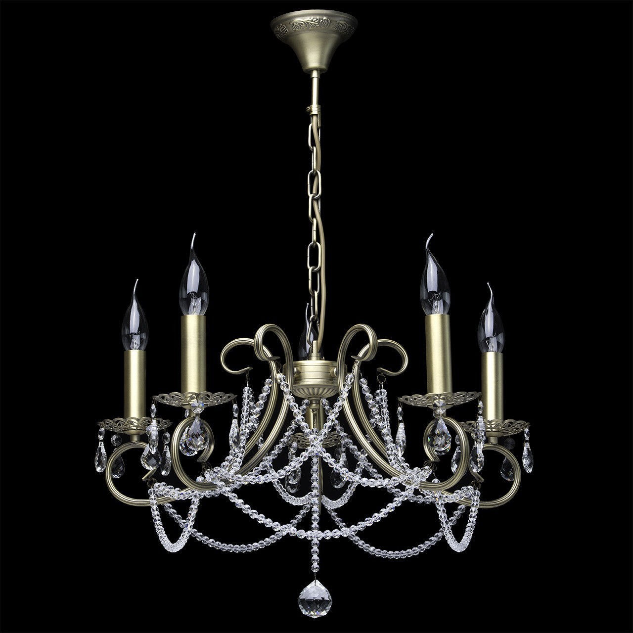 Хрустальная люстра MW Light Свеча 301017905