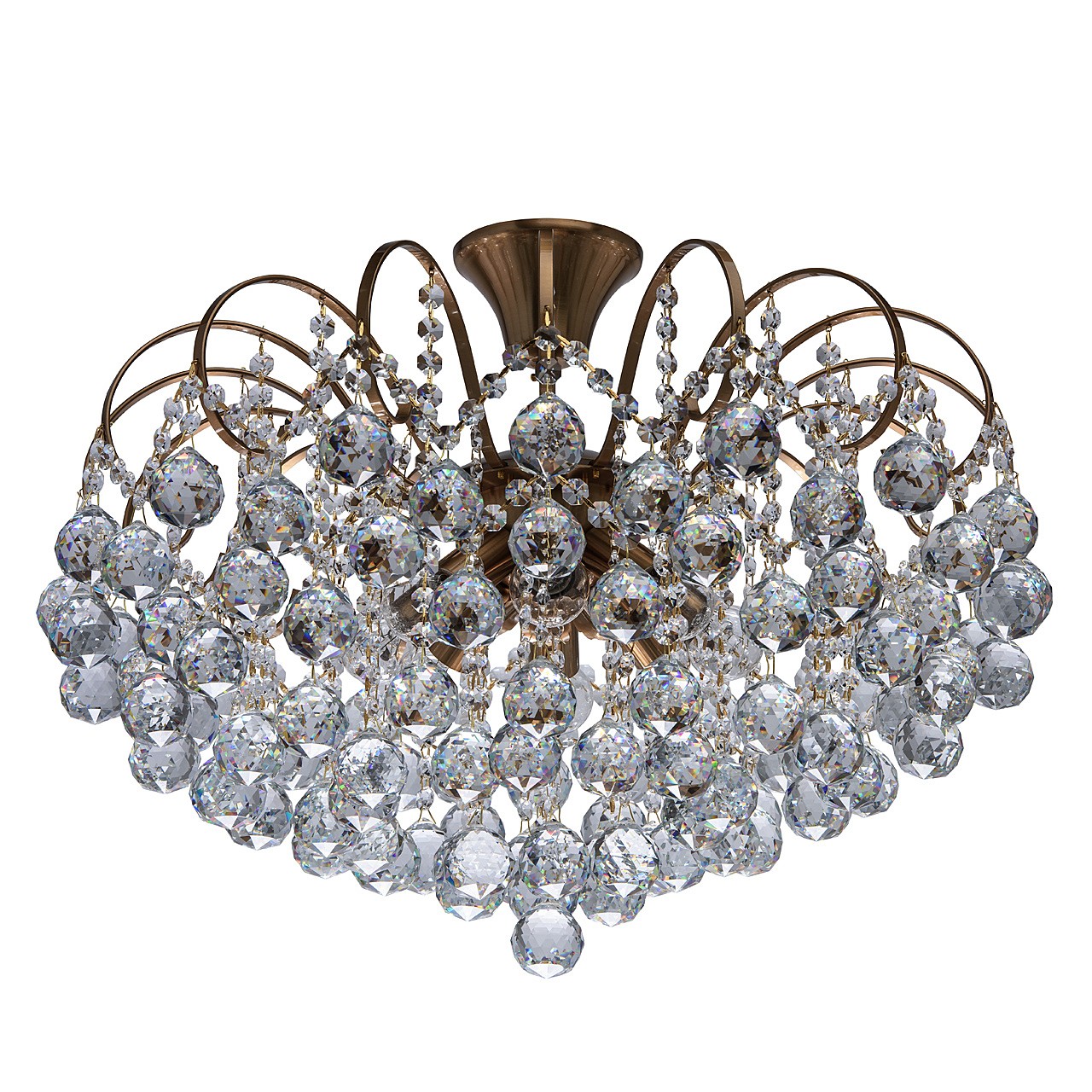 Потолочная хрустальная люстра MW Light Жемчуг 232016808
