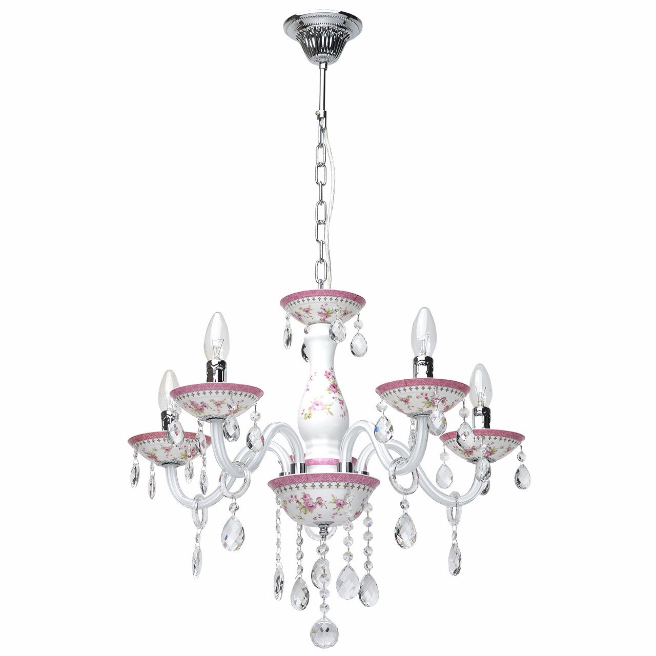 Хрустальная люстра MW Light Нимфа 381010905