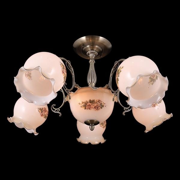 Потолочная люстра Eurosvet 22750 22750/7 античная бронза