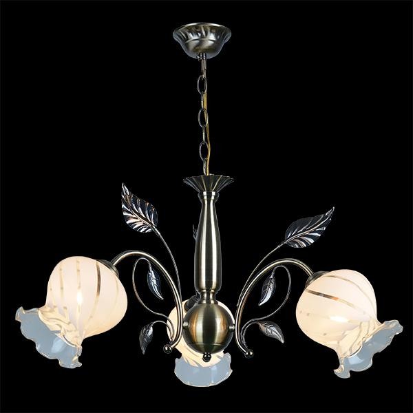 Подвесная люстра Eurosvet 30000 30000/3 античная бронза