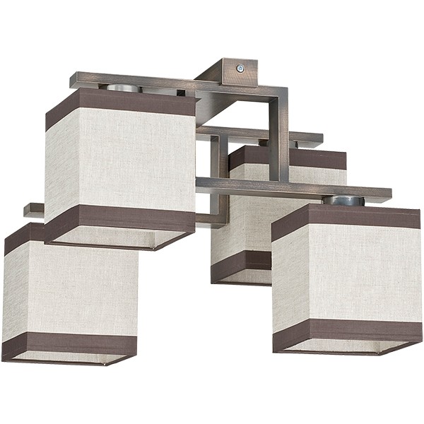 Потолочная люстра TK Lighting Lea 409 Lea gray 4