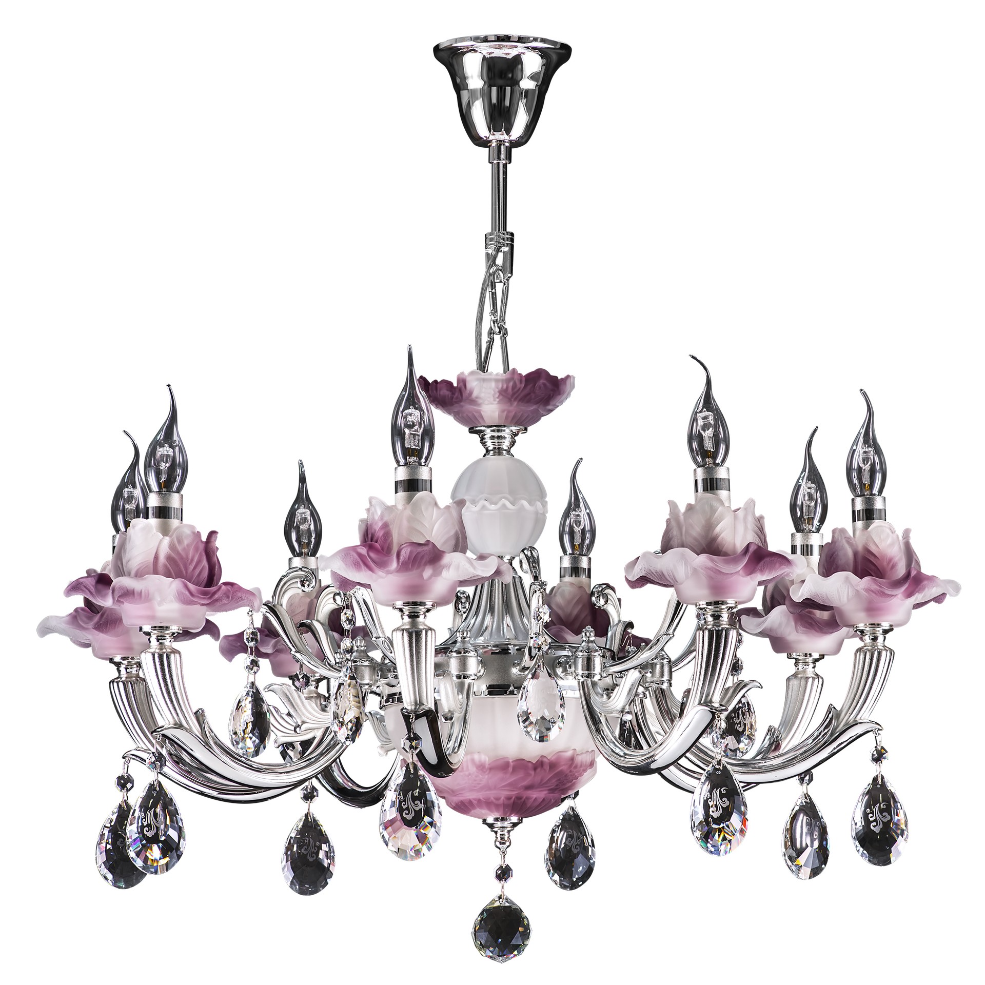 Подвесная хрустальная люстра Anemone Lightstar 714084