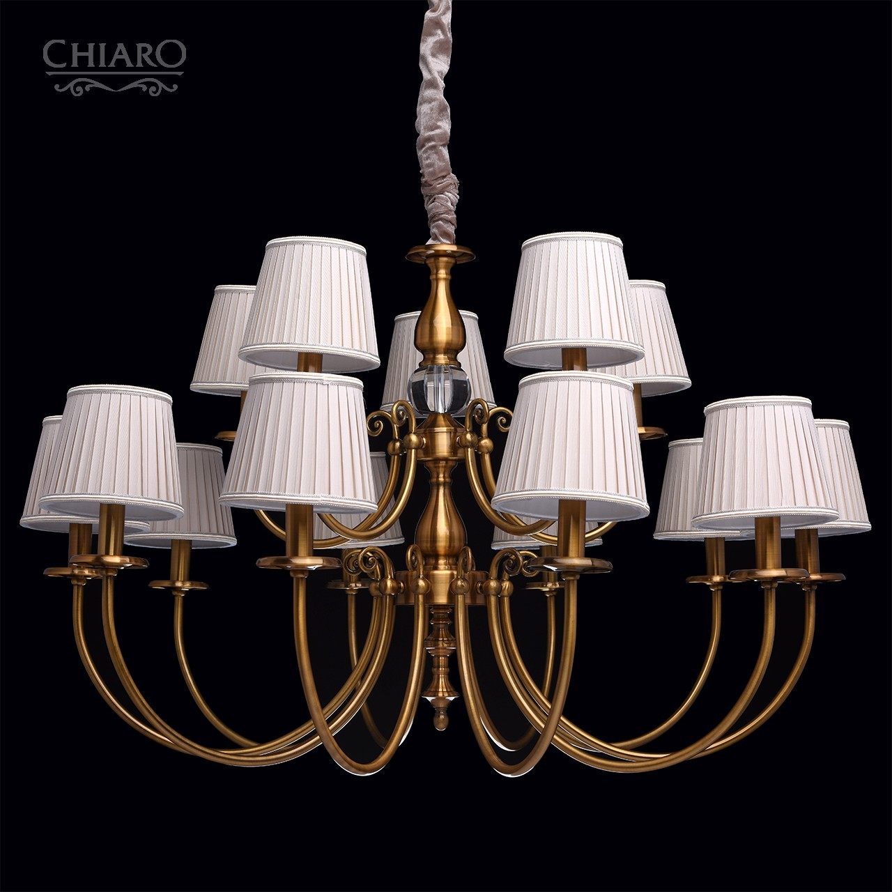 Люстра многоярусная София 355012415 Chiaro