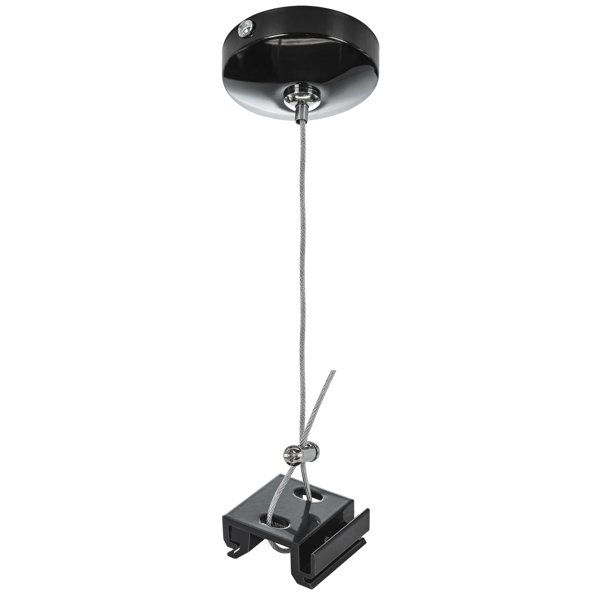 Подвес универсальный трековый 5 м для однофазных и трехфазных треков Lightstar Barra 504197