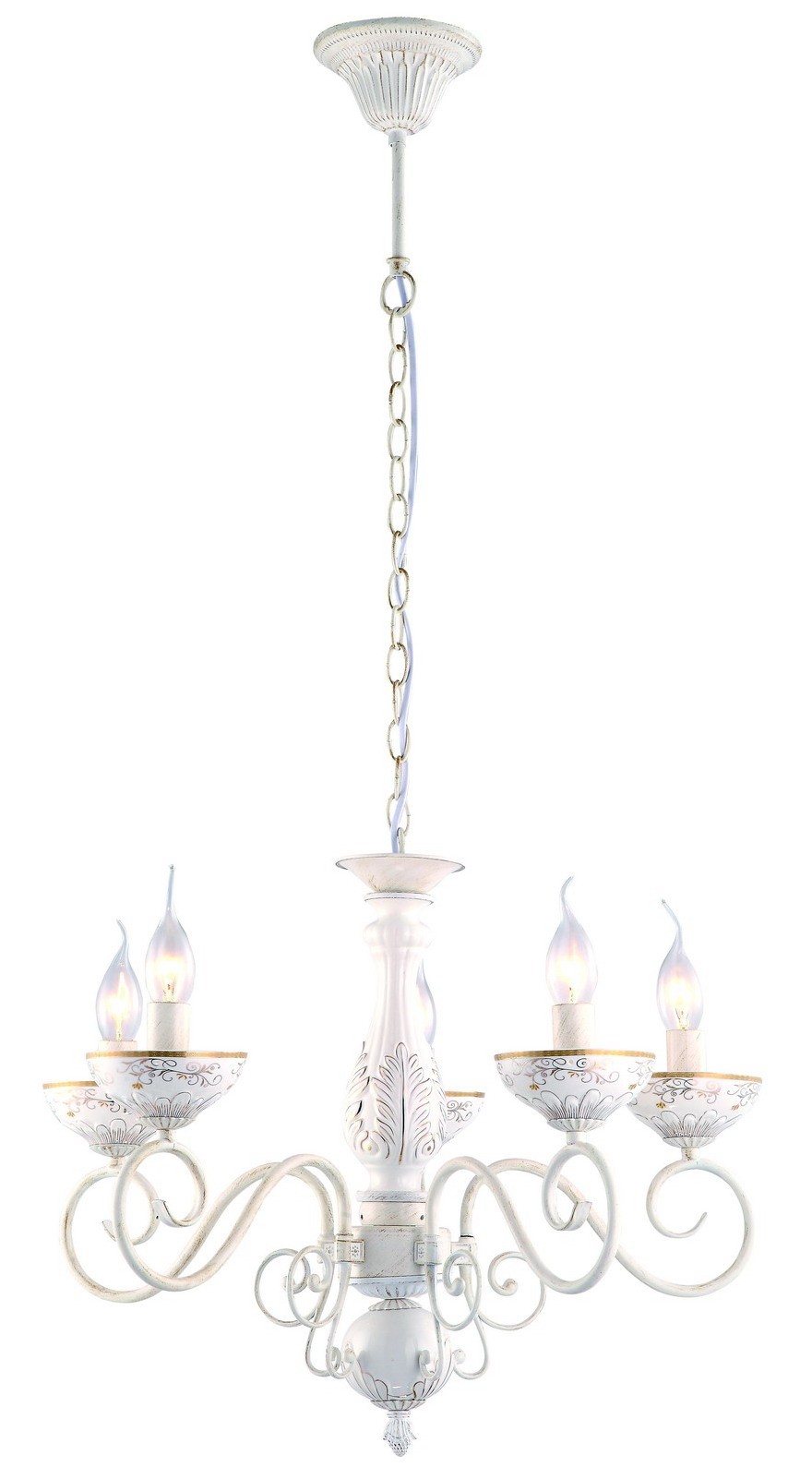 Подвесная люстра Arte Lamp LUCIA A9594LM-5WG