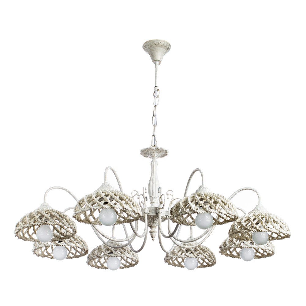 Подвесная люстра Arte Lamp TWISTED A5358LM-8WG