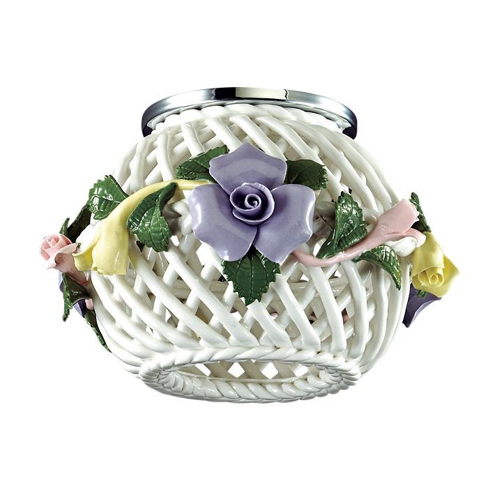 Встраиваемый светильник с цветочками Farfor 370208 Novotech