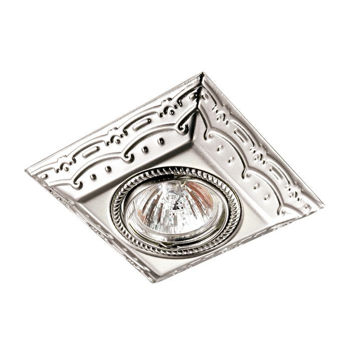 Встраиваемый светильник с узорами Forza 370263 Novotech