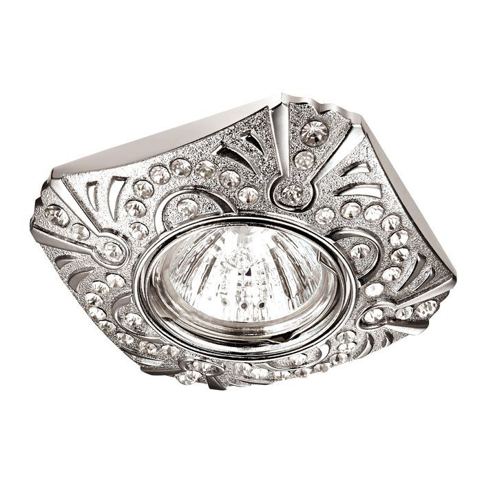 Встраиваемый светильник с узорами Erba 370239 Novotech