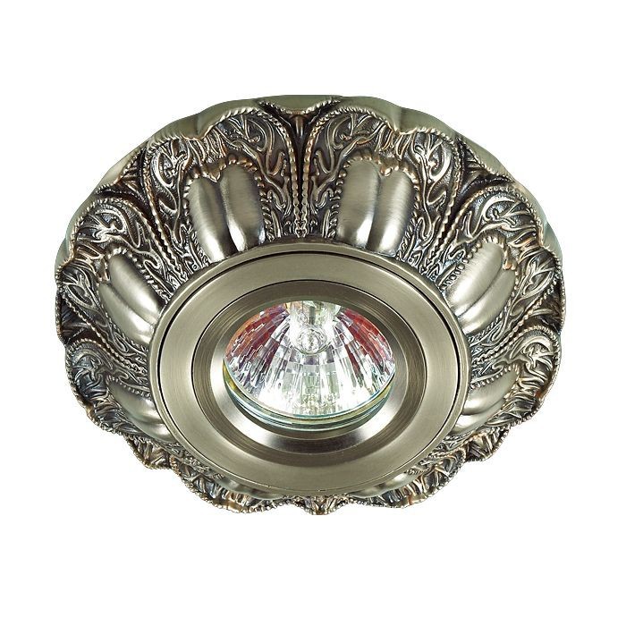 Встраиваемый светильник с узорами Latica 370187 Novotech