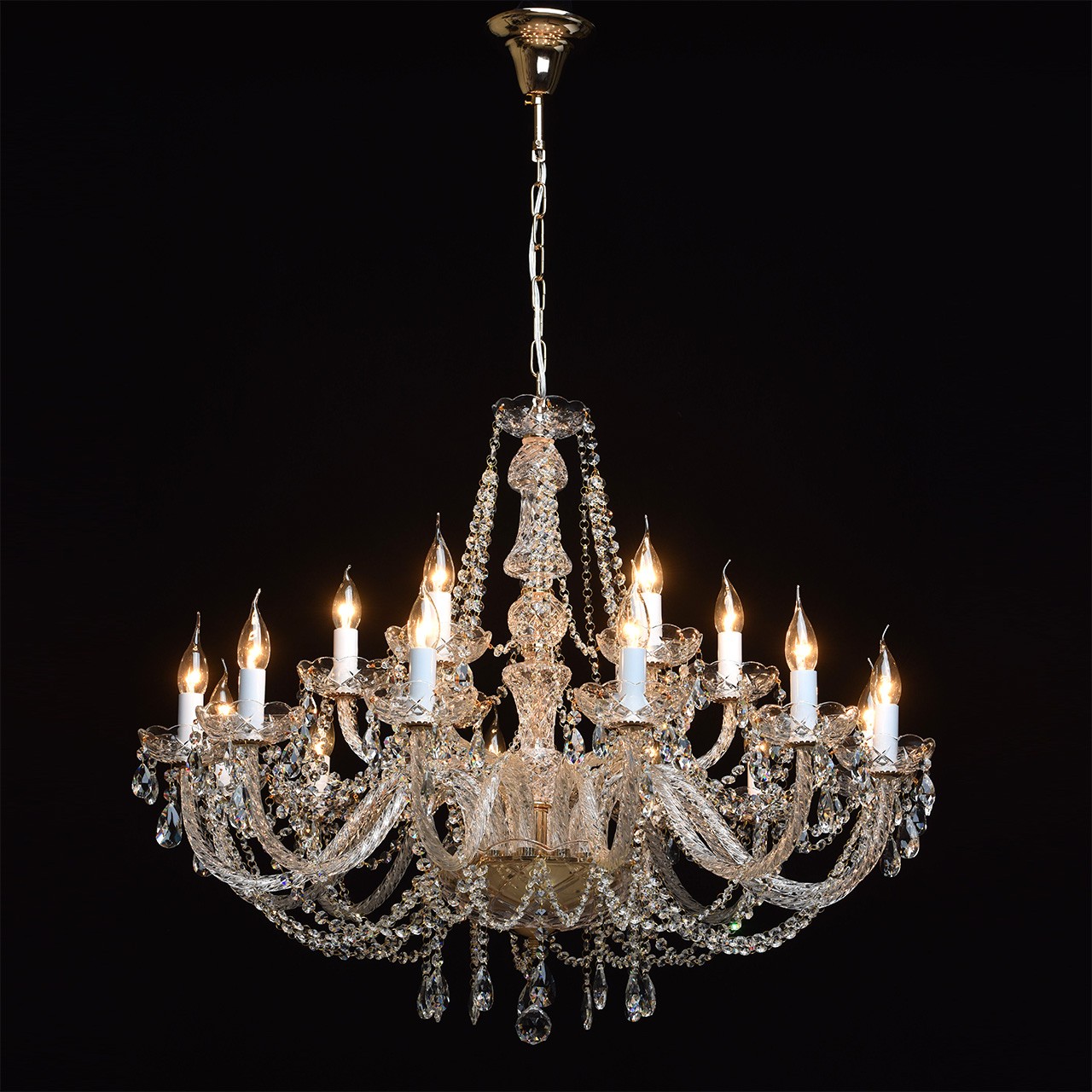 Подвесная хрустальная люстра Каролина MW Light 367012918