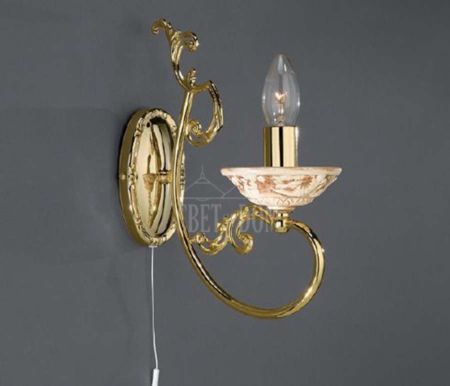 Настенное бра с выключателем La Lampada 402 WB 402/1.40