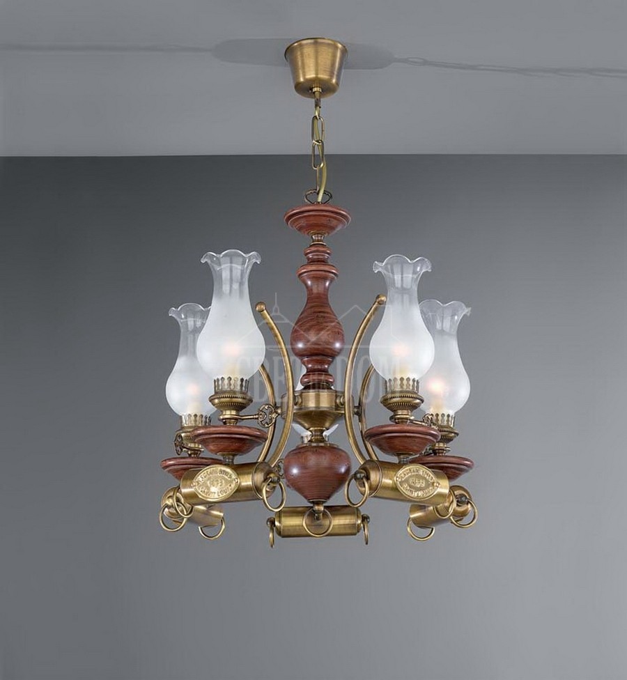 Люстра керосиновая лампа 806 L 806/5.40 La Lampada