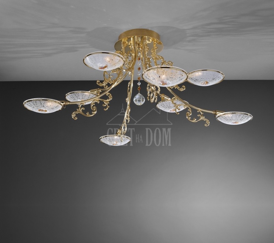 Потолочная люстра La Lampada 7257 PL 7257/4+4.26