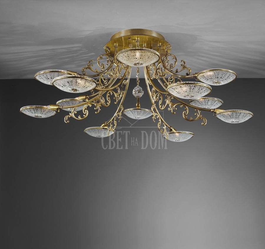 Потолочная люстра La Lampada 7257 PL 7257/6+6.40