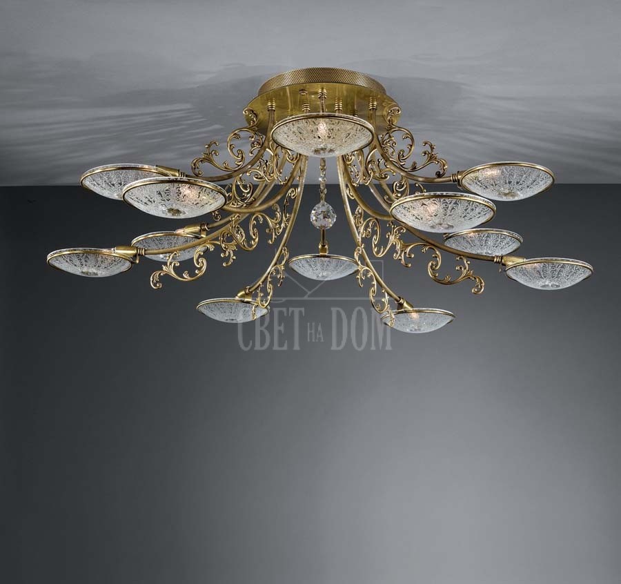 Потолочная люстра La Lampada 7257 PL 7257/6+6.17