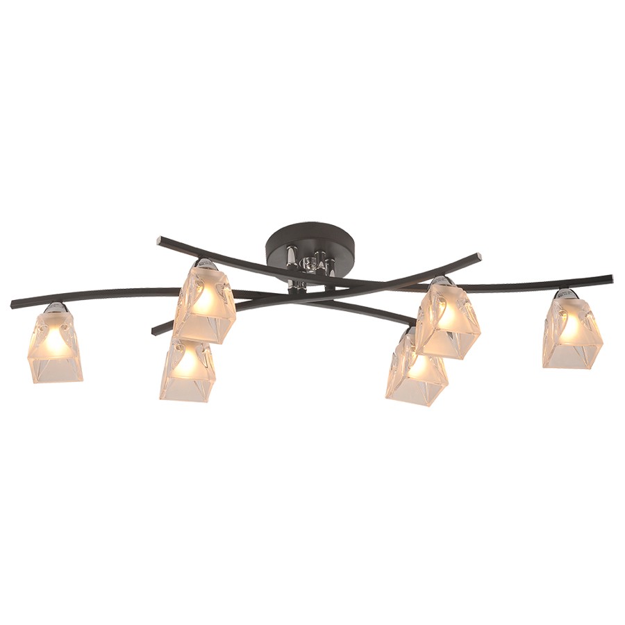 Потолочная люстра ID lamp Anchorage 211/6PF-Blackchrome