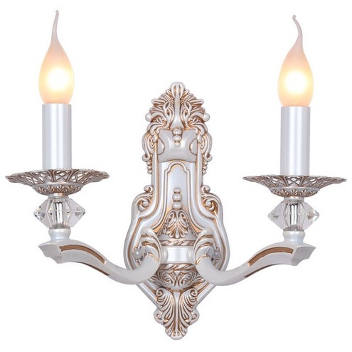 Настенное бра ID lamp Hollywood 259/2A-Whiteplatina