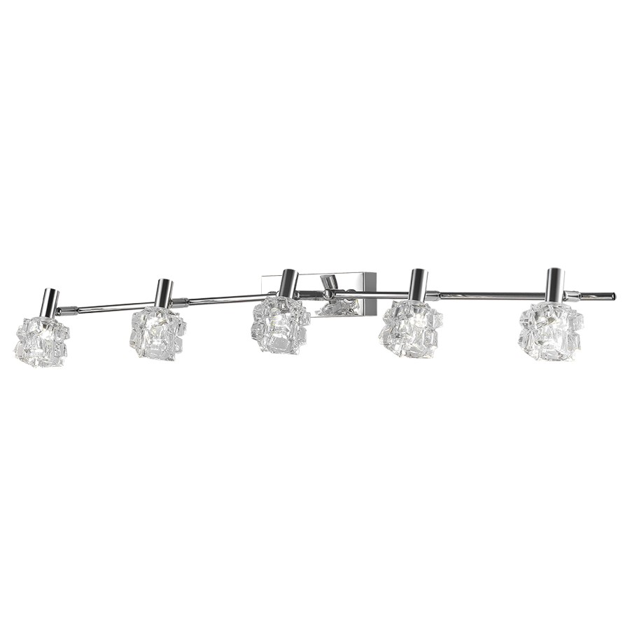 Светильник спот ID lamp Columbia 386/5A-Chrome