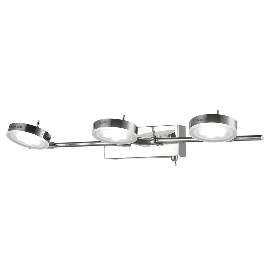 Светильник спот ID lamp Columbus 387/3A-chrome