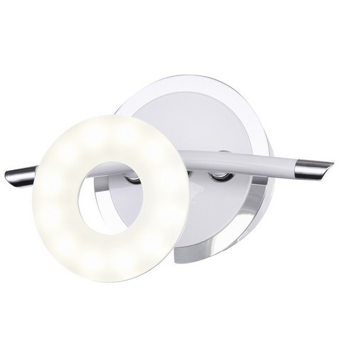 Светильник спот ID lamp Huntington Beach 390/1A-LEDWhitechrome