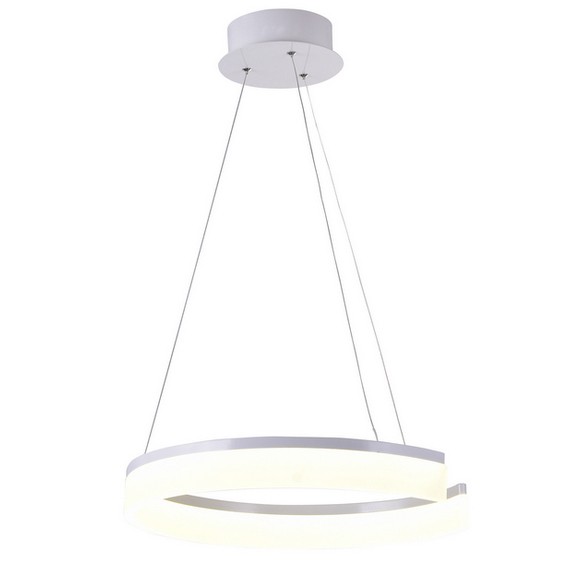 Подвесная светодиодная люстра Huntsville ID lamp 391/L1-LEDWhite