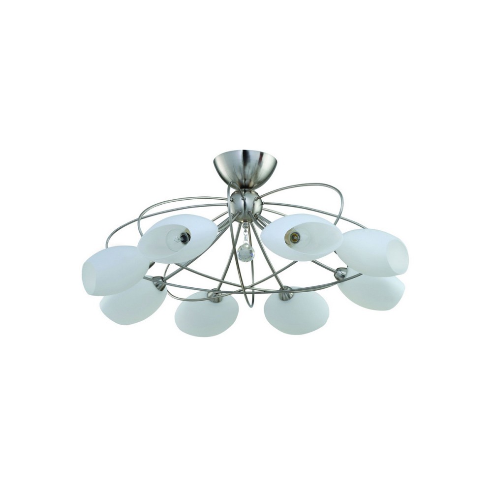 Потолочная люстра ID lamp Perlite 818/8PF-Whitechrome