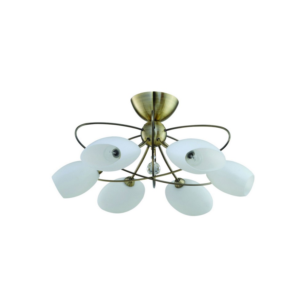 Потолочная люстра ID lamp Perlite 818/6PF-Oldbronze