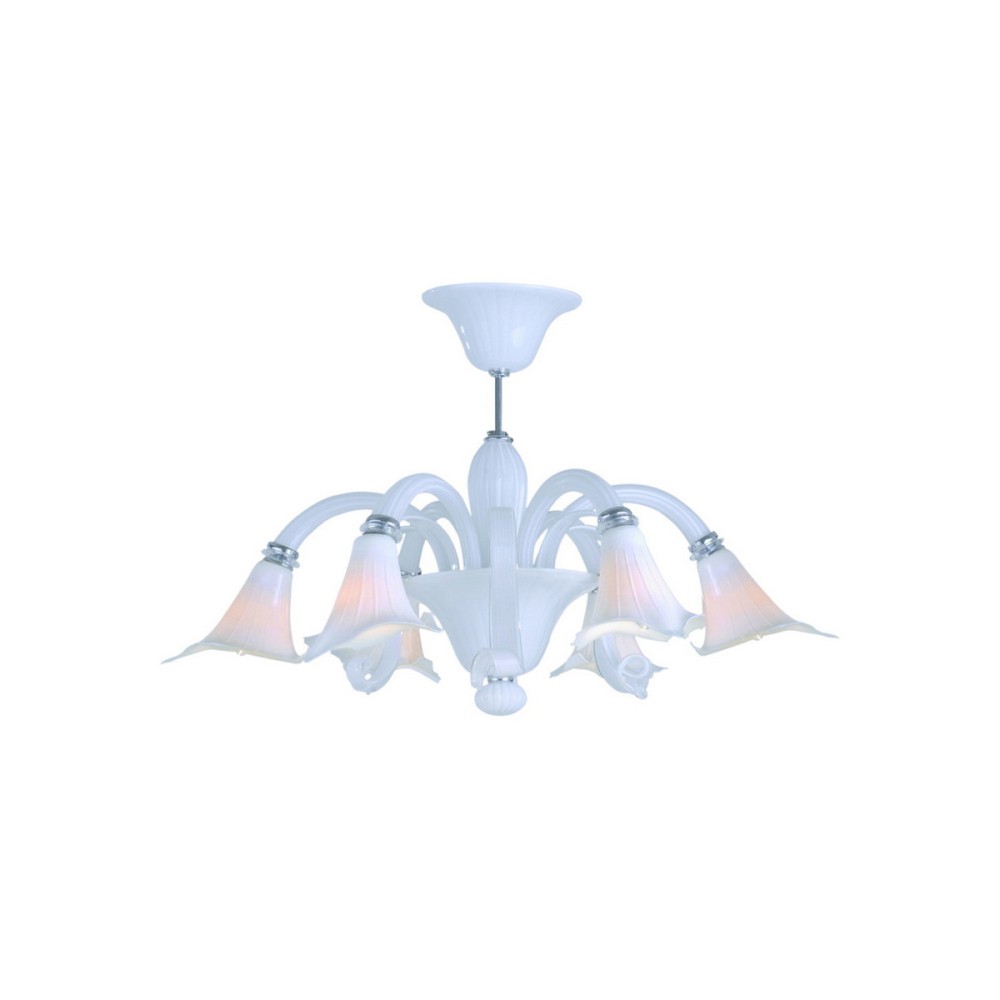 Потолочная люстра ID lamp Florian 485/6PF-white