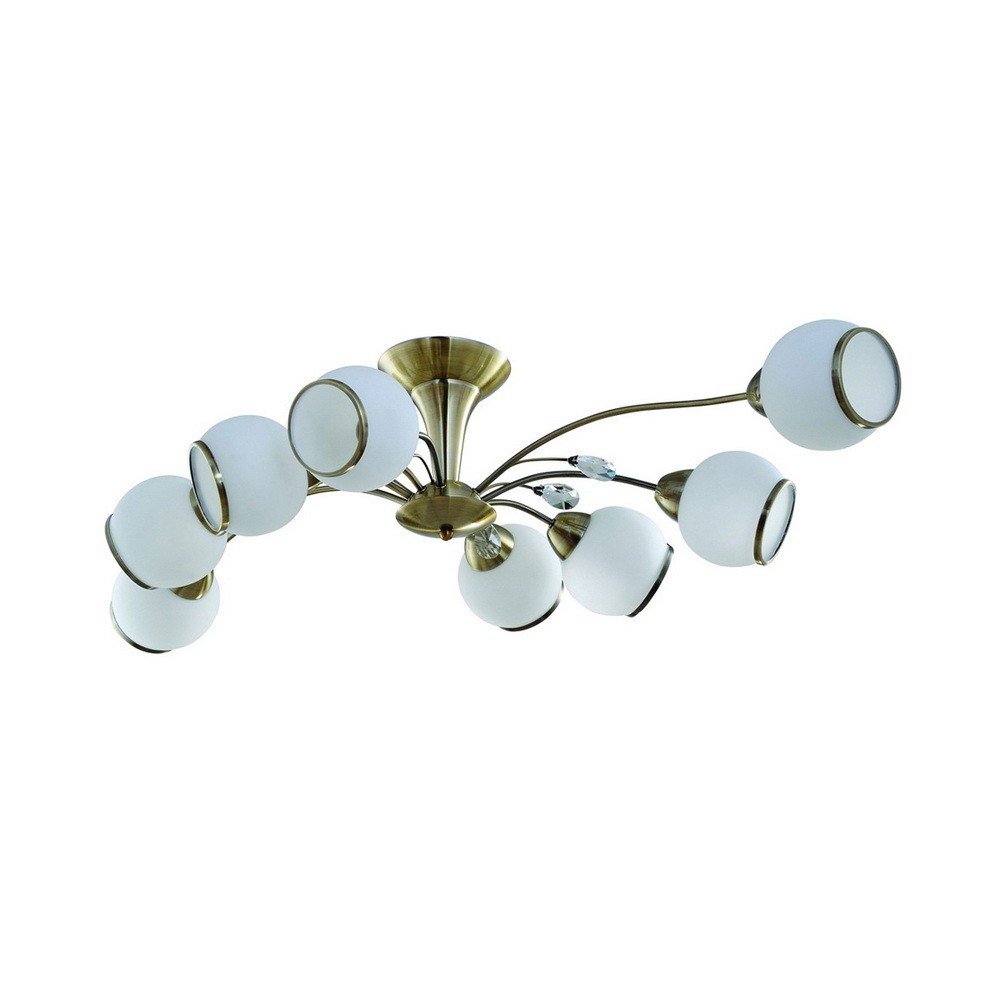 Потолочная люстра ID lamp Fina 830/8PF-Oldbronze