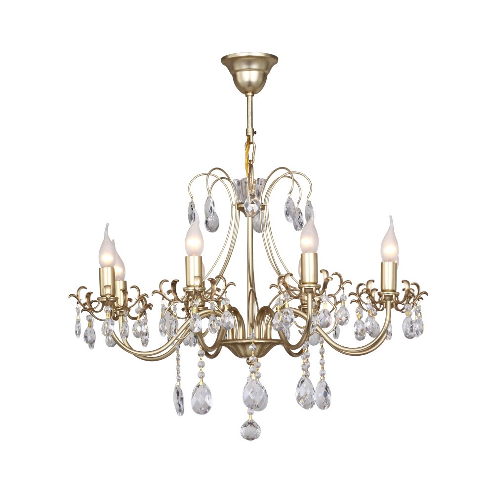 Подвесная люстра ID lamp Severiya 240/8-Oldbronze