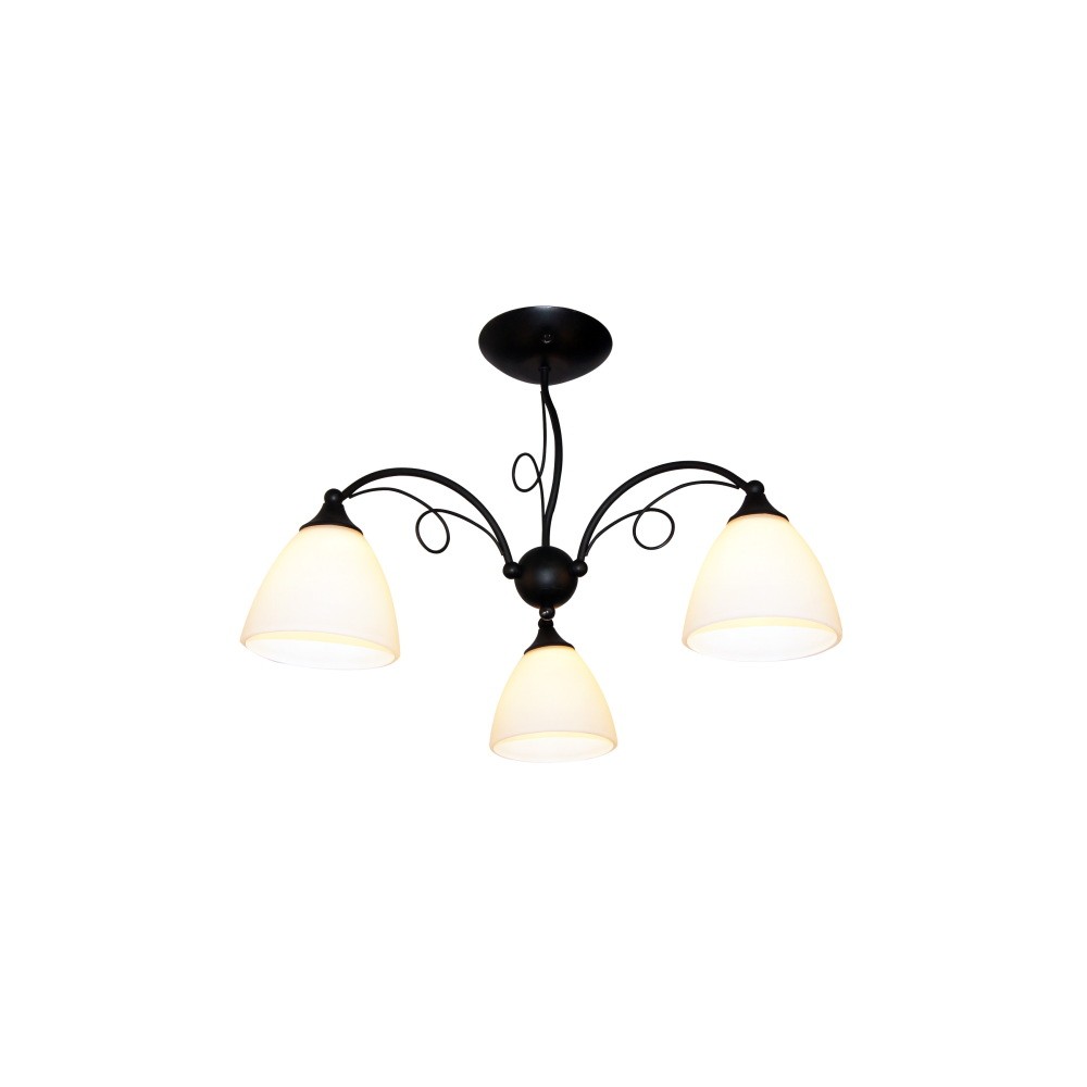 Потолочная люстра ID lamp Elettra 881/3PF-Argentoscuro