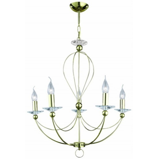 Подвесная люстра Arte Lamp BIRDCAGE A4292LM-5PB