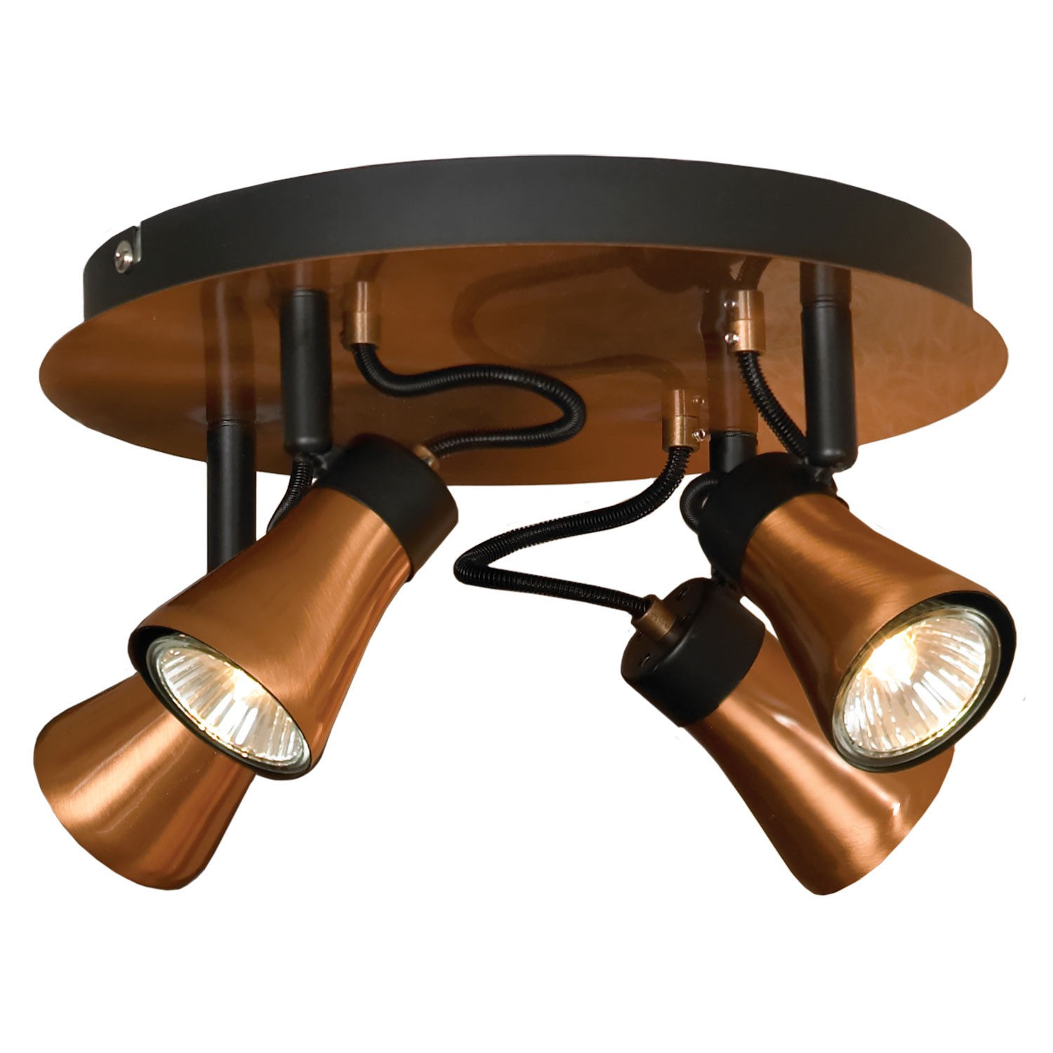 Светильник спот Lussole LOFT Forli LSL-6801-04