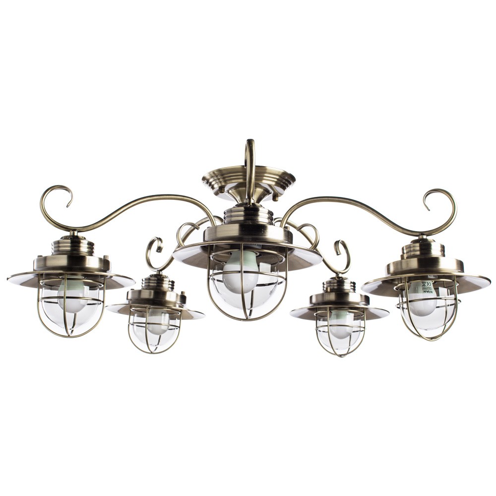 Потолочная люстра Arte Lamp Lanterna A4579PL-5AB