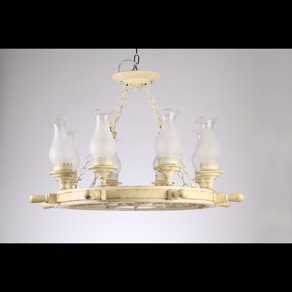 Подвесная люстра Natali Kovaltseva 11204/8C WHITE OAK