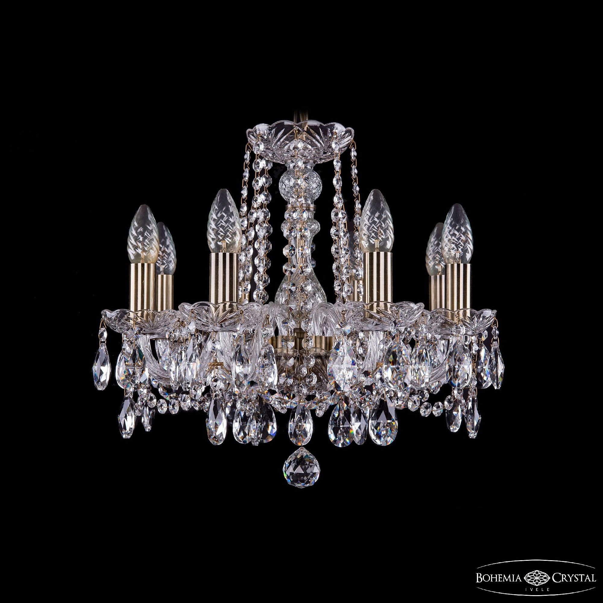 Подвесная хрустальная люстра 1402 Bohemia 1402/8/141 Pa