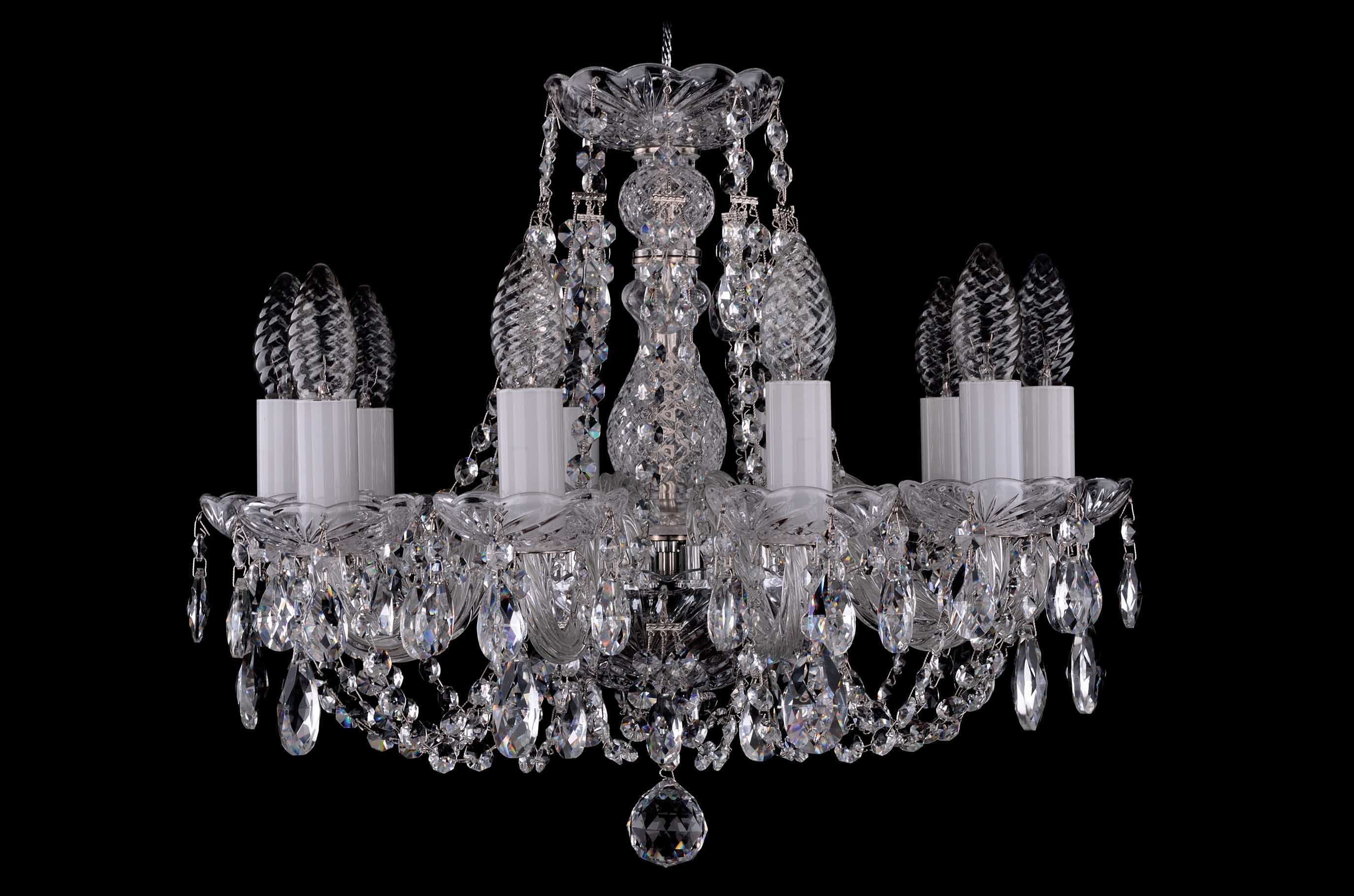 Подвесная хрустальная люстра 1406 Bohemia 1406/10/141 Ni