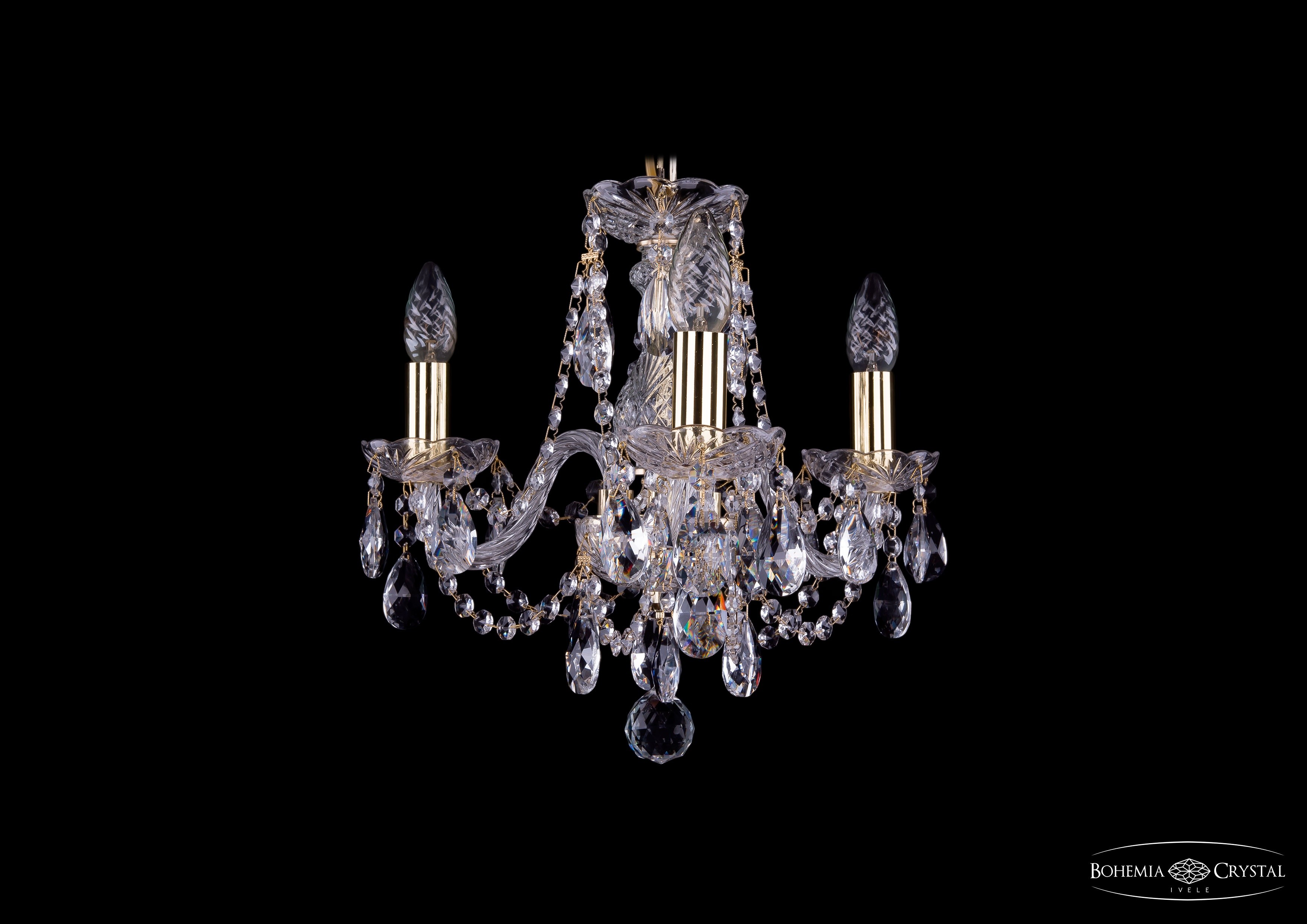 Подвесная хрустальная люстра 1406 Bohemia 1406/3/141 G