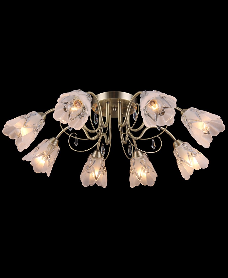 Потолочная люстра Natali Kovaltseva 11431/8С ANTIQUE