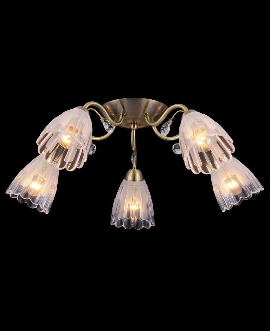 Потолочная люстра Natali Kovaltseva 11433/5С ANTIQUE