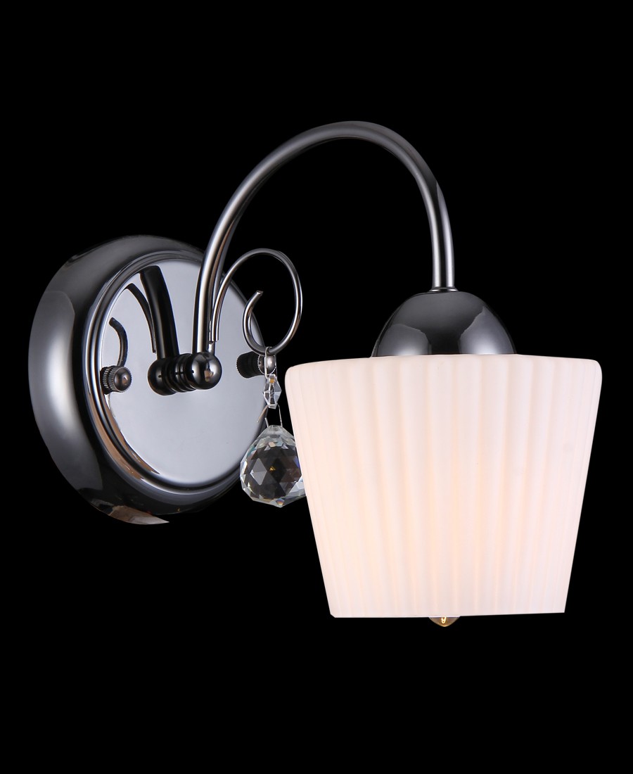 Настенное бра Natali Kovaltseva 11437/1W DARK CHROME