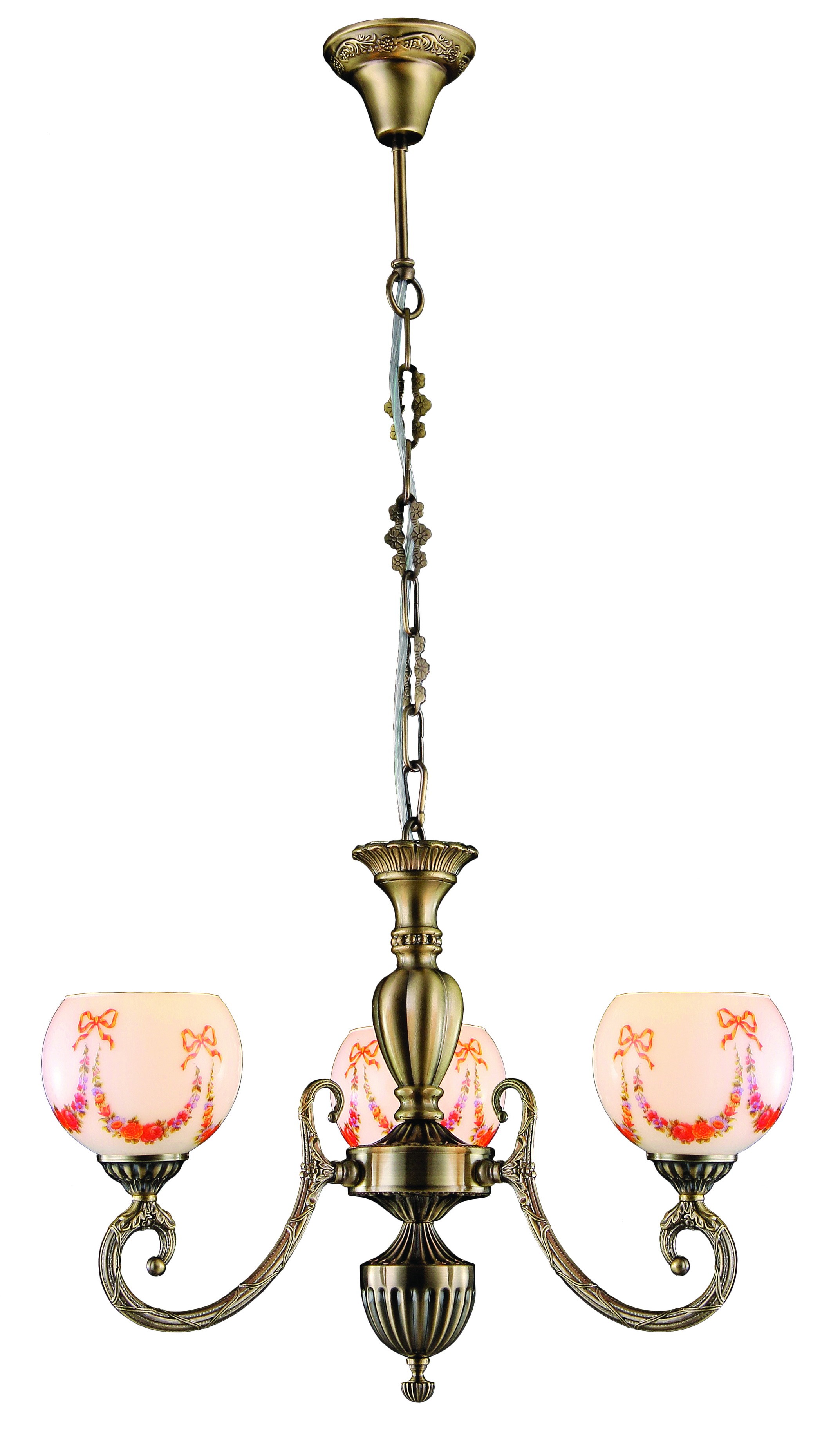 Подвесная люстра Natali Kovaltseva PASSION PASSION 11359/3C ALUMINUM