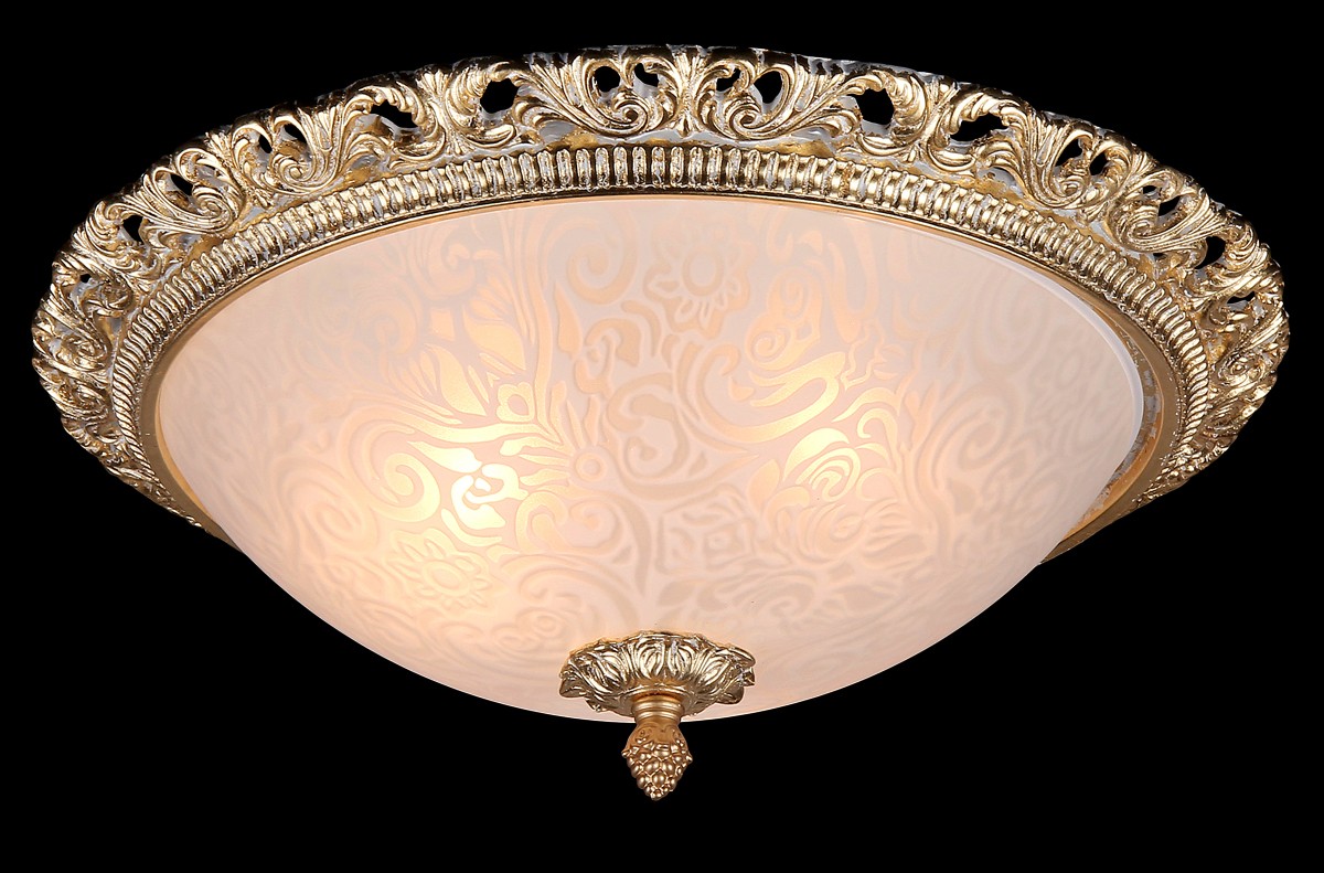 Светильник потолочный Natali Kovaltseva Gisele Gisele 10435/3С IVORY SUPER GOLD