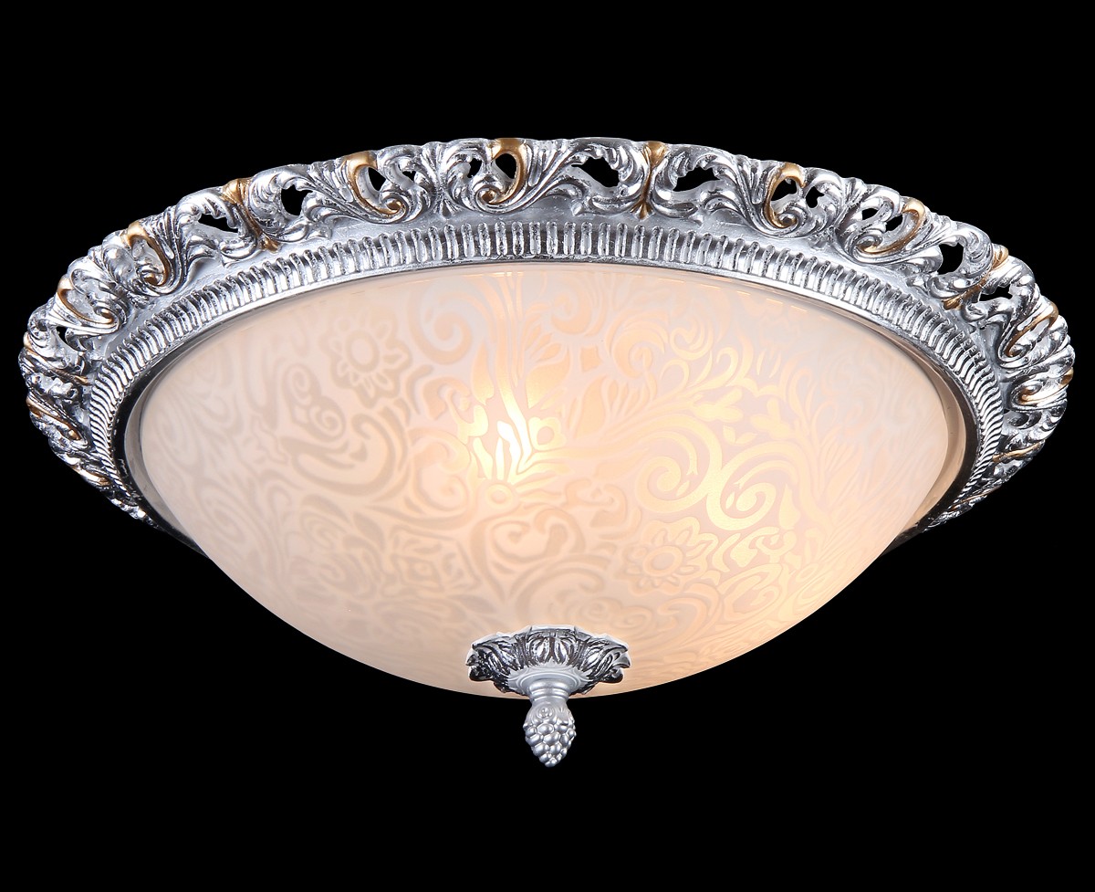 Светильник потолочный Natali Kovaltseva Gisele Gisele 10435/3С WHITE SILVER GOLD