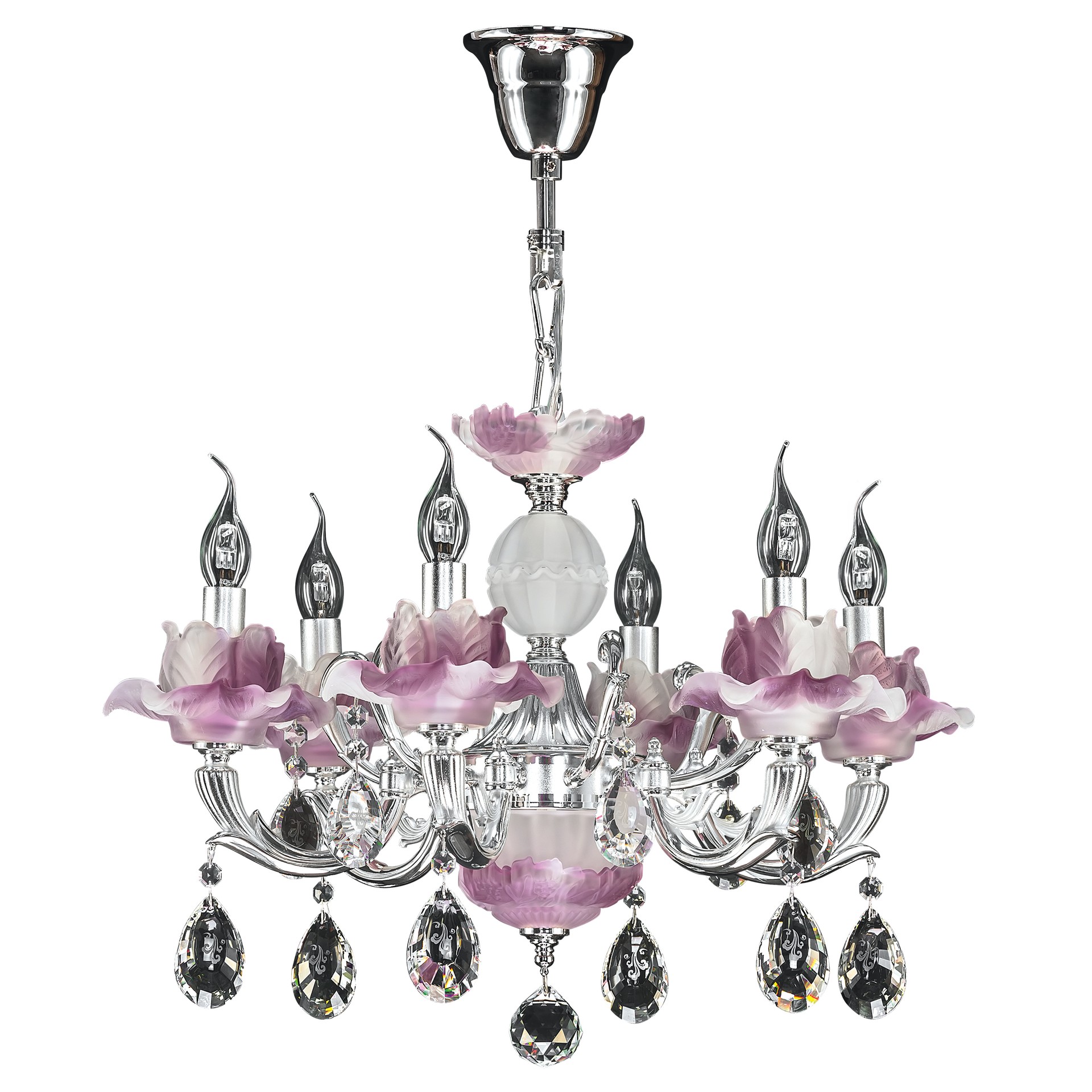 Подвесная хрустальная люстра Anemone Lightstar 714064