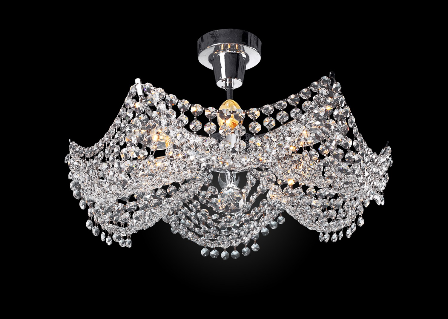 Потолочная люстра Максисвет 1-3023-9-CR E14